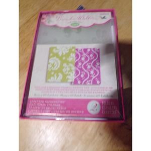 Brenda Walter Damask & Beader Floral Stripe Set # 658352